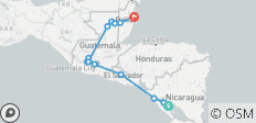  Centroamérica al Descubierto - 19 días - 15 destinos 