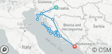  Croacia y la Costa Dálmata (Grupos pequeños, 14 días) - 19 destinos 