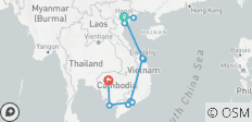  Vacances en famille au Vietnam et au Cambodge - 14 jours - Circuit privé - 16 destinations 