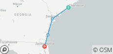  Southern Charm Holiday (Charleston, SC to Jekyll Island, GA) (2025) - 4 destinations 