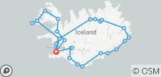  17 Days Combo Iceland Circle &amp; Westfjords of Iceland - 38 destinations 