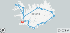  Combo aurores boréales - Westfjords et circuit guidé de l\'Islande - 12 jours - 36 destinations 