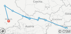  Le ravissant Danube - Budapest → Nuremberg (2025) - 9 destinations 
