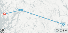  Betoverende Fjorden &amp; Charmante Steden – Onvergetelijk Noorwegen – dagen 1 – 6 Oslo - 4 bestemmingen 