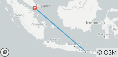  Magical Holiday of Singapore with Bali - 2 destinations 