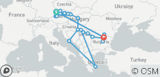  Grand Danube Cruise 2026 Start Vilshofen, End Giurgiu - 26 destinations 