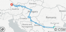  Grande croisière sur le Danube 2026 - 15 destinations 