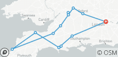  England\'s Cornwall &amp; the Cotswolds - 15 destinations 