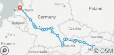  Magnificent Europe 2026 Start Budapest, End Amsterdam - 19 destinations 