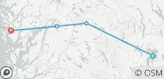  Hoogtepunten van Hardanger - vliegen &amp; rijden - 4 bestemmingen 