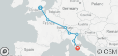  Europese Het beste van 10 dagen - 7 bestemmingen 