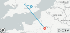  Vacances à Londres et Paris (Londres à Paris) (2025) - 3 destinations 