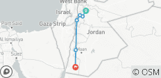  5 dagen 4 Zuid –Jordanië AvonturenRondreis door (CT –JHT –011) - 6 bestemmingen 