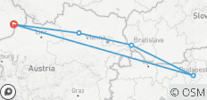  Métropoles danubiennes à l\'approche de Noël - 5 destinations 