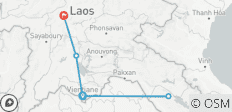  Viaje Selecto de 11 Días por los Ríos y la Selva de Laos - 5 destinos 