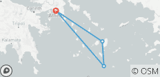  IREMIA | Athènes, Naxos et Santorin (+ visite d\'Athènes, ferries et vol) - 4 destinations 