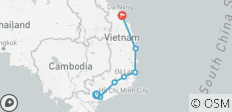  Cycling holiday: Saigon to Hoi An 9 days / 8 nights - 7 destinations 