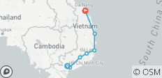  Vacances à vélo : De Saigon à Hoi An - 9 jours / 8 nuits - 7 destinations 