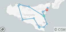  Lo Mejor de Sicilia de Catania a Taormina - 10 días - 16 destinos 