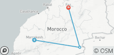  4 days Merzouga Desert excursion - 3 destinations 