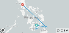  Filippijnse eilandhoppen: tropische wonderen &amp; verborgen juweeltjes (9 bestemmingen) - 9 bestemmingen 
