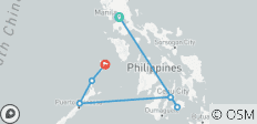  Philippinen Bucketlist: Inselhopping zur Bamboo Hut (6 Destinationen) - 6 Destinationen 