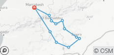  Circuit privé de 5 jours dans le désert de Marrakech à Erg Chigaga (circuits au Maroc) - 12 destinations 