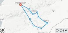  5-Days Private Desert Tour From Marrakech To Erg Chigaga (Morocco Tours) - 12 destinations 