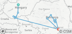  Lower Danube Discovery with Transylvania 2025 - 20 Days - 13 destinations 