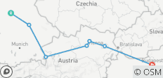  Marchés de Noël du Danube 2024 - 8 jours (from Nuremberg to Budapest) - 7 destinations 