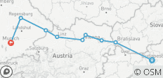  Les joyaux du Danube avec Munich 2025 - 10 jours (from Budapest to Munich) - 9 destinations 