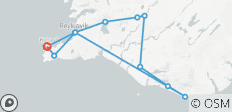  Circuito Privado de 5 Días por Reikiavik, el Círculo Dorado y la Costa Sur (Verano) - 11 destinos 