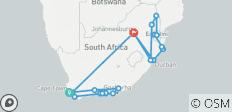  Mar, Safari, Sudáfrica (14 días, Precio Avión Ciudad del Cabo a Johannesburgo) - 21 destinos 