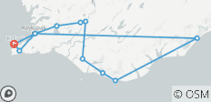  Circuito Privado de 6 Días por Reikiavik, el Círculo Dorado y el Sur de Islandia (Verano) - 12 destinos 