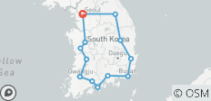  Corea del Sur Ruta Dorada 8D/7N - 13 destinos 