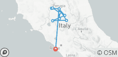  Hilltowns of Umbria, Self-Drive - 11 destinations 