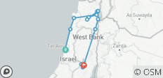  Holy Land Tour of Israel - 15 destinations 