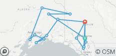  Het beste van Yukon &amp; Alaska (van/naar Whitehorse) - 19 bestemmingen 