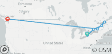  Contrastes canadiens (13 nuits) - 7 destinations 