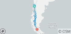  Patagonia Total - op wielen - 15 bestemmingen 