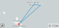  Saut d\'île aux Seychelles (Hôtels : classe moyenne supérieure, transferts standard, 8 nuits) - 4 destinations 