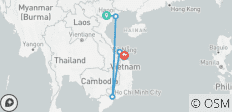  Gesichter Vietnams - Vom Norden bis nach Zentralvietnam - 7 Destinationen 