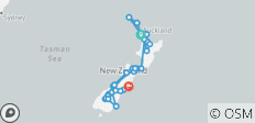  Experience New Zealand consciously (from Auckland to Christchurch) - 47 destinations 