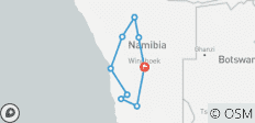  Ontdekkingsreis door Namibië (noordwaarts) - 9 bestemmingen 