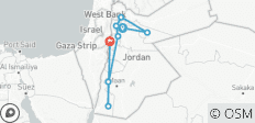  Descubre Jordania desde Ammán hasta el Mar Muerto - 8 destinos 