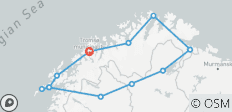  Lapland, Lofoten en Noordkaap (vanuit Tromso) - 12 bestemmingen 