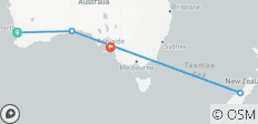  Indian Pacific - Perth - Adelaide - 5 destinations 