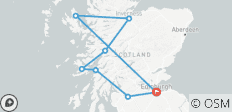  Rail adventure tour Scotland - 8 destinations 