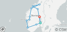  Ervaar het natuurspektakel van Noorwegen - 12 bestemmingen 