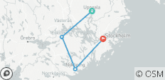  Hohepunkte rund um Stockholm - 4 Destinationen 